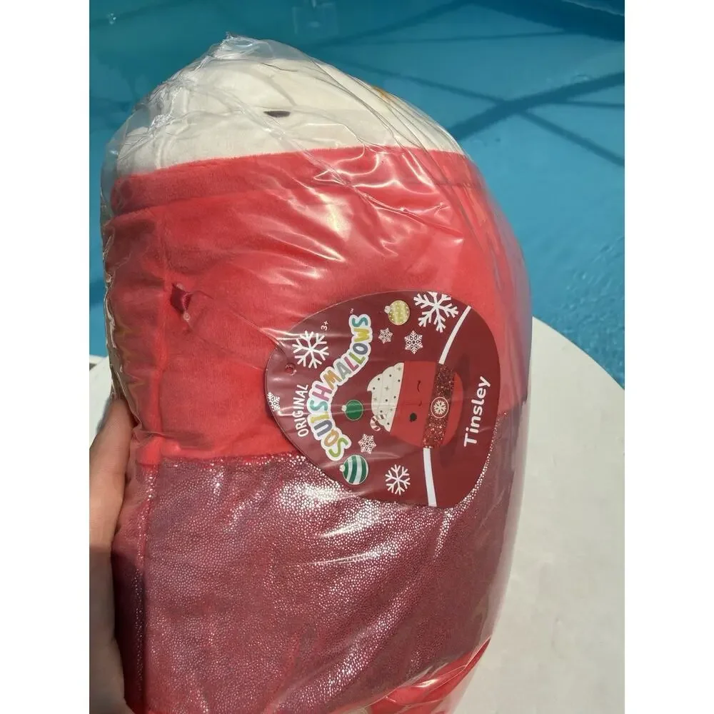 Rare Squishmallow Tinsley Winking Peppermint Latte 12